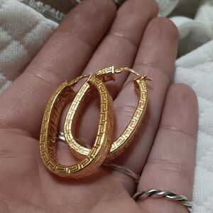 Premier designs gold hoops